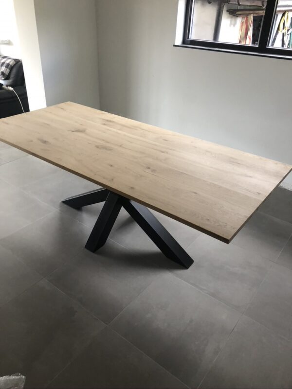 Aerts massief eiken, eettafel, onderstel naar keuze, A-keuze - Afbeelding 20