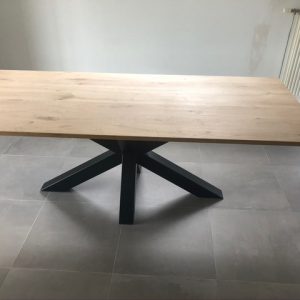 Aerts eettafel eik, 240 cm, recht1