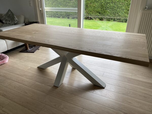 Aerts massief eiken, eettafel, onderstel naar keuze, A-keuze - Afbeelding 27