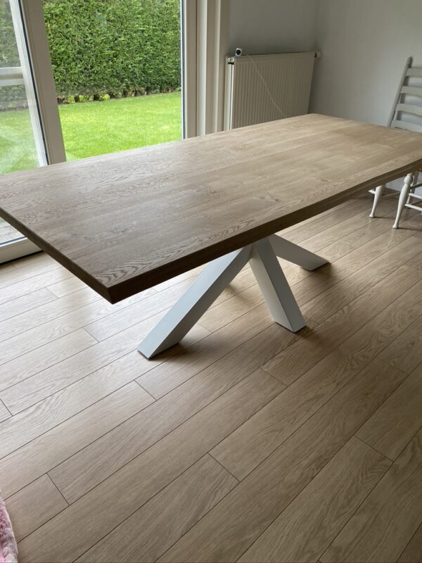 Aerts massief eiken, eettafel, onderstel naar keuze, A-keuze - Afbeelding 28