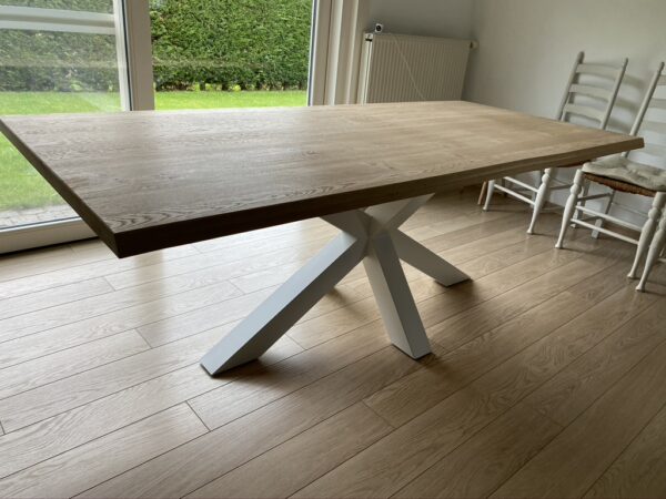 Aerts massief eiken, eettafel, onderstel naar keuze, A-keuze - Afbeelding 29