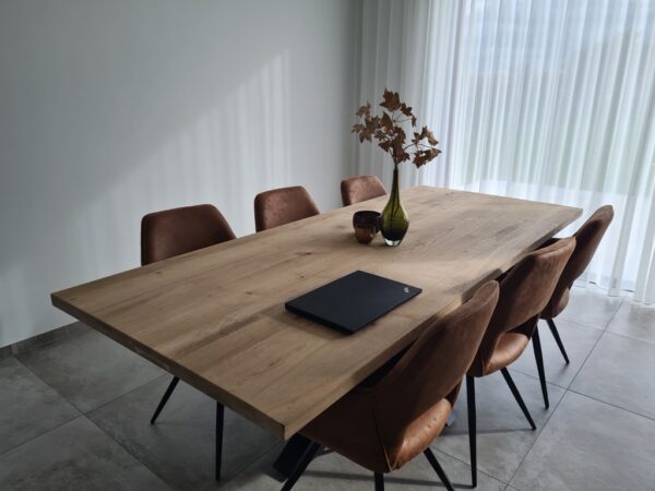 Aerts massief eiken, eettafel, onderstel naar keuze, A-keuze - Afbeelding 33