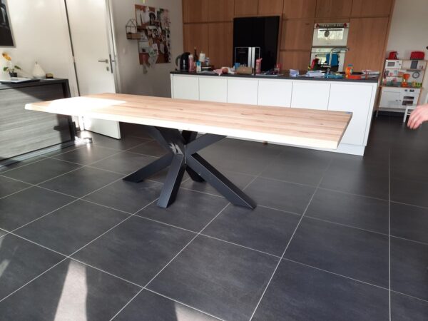 Aerts massief eiken, eettafel, onderstel naar keuze, A-keuze - Afbeelding 34