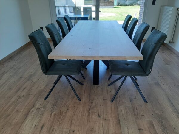 Aerts massief eiken, eettafel, onderstel naar keuze, A-keuze - Afbeelding 37