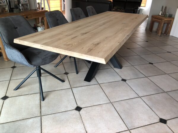 Aerts massief eiken, eettafel, onderstel naar keuze, A-keuze - Afbeelding 39