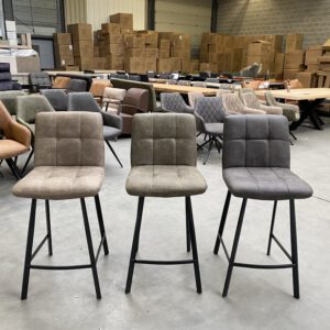 Bolero barstoel, 3 kleuren, A-keuze