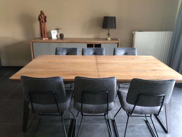 Box eetkamertafel, vintage grey - Afbeelding 6