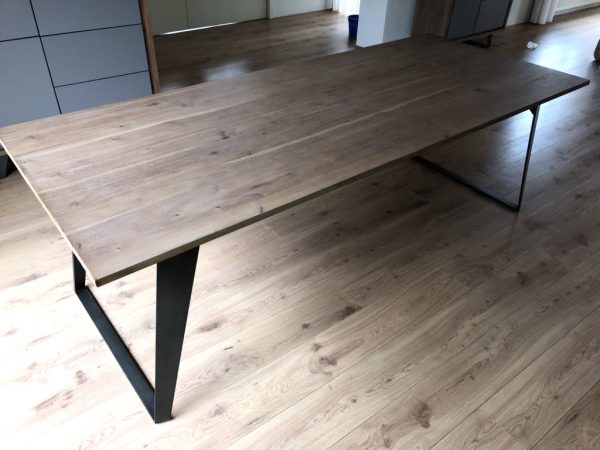 Box eetkamertafel, vintage grey - Afbeelding 2
