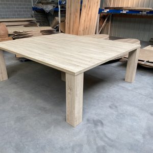 Eettafel, vierkant 190-220 cm