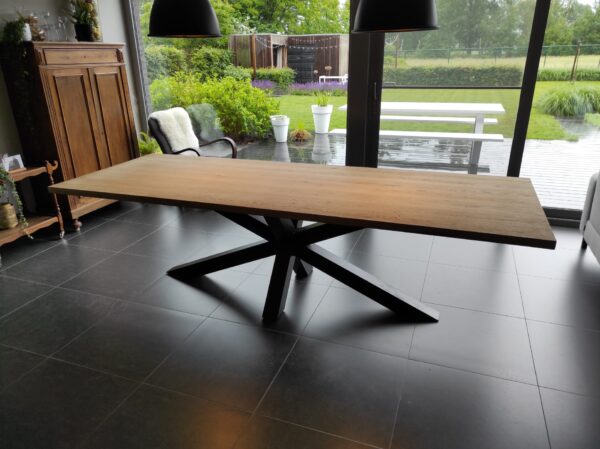 Aerts massief eiken, eettafel, onderstel naar keuze, A-keuze - Afbeelding 50