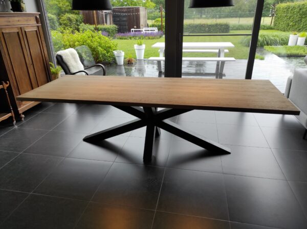 Aerts massief eiken, eettafel, onderstel naar keuze, A-keuze - Afbeelding 51