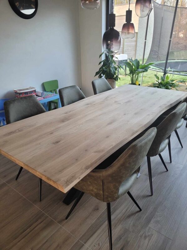 Aerts massief eiken, eettafel, onderstel naar keuze, A-keuze - Afbeelding 100