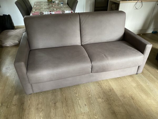 Londra slaapbank / zetelbed taupe - Afbeelding 2