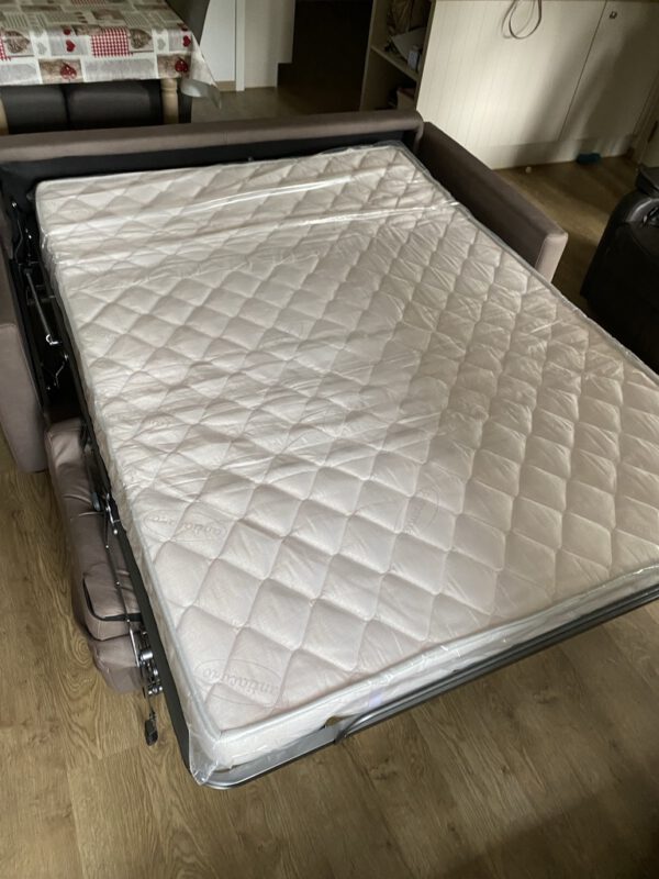 Londra slaapbank / zetelbed taupe - Afbeelding 3