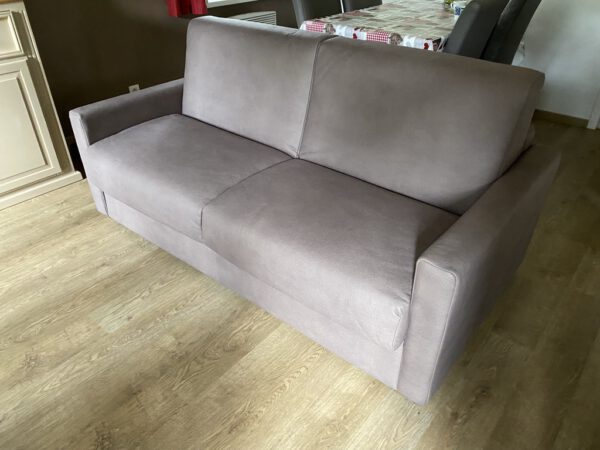 Londra slaapbank / zetelbed taupe - Afbeelding 4
