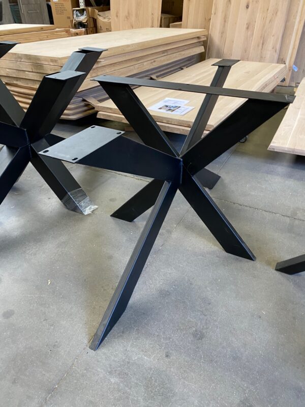 Aerts massief eiken, eettafel, ovaal + spinpoot, A-keuze - Afbeelding 101