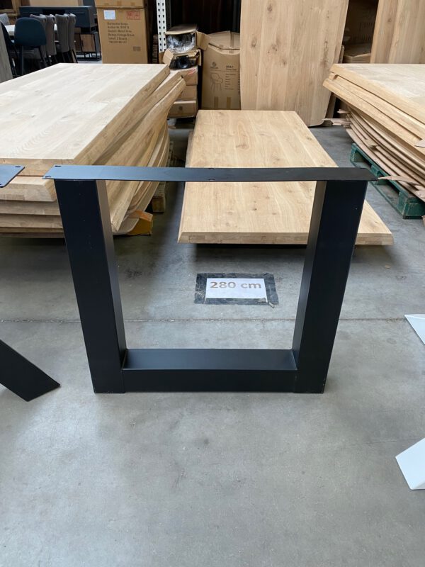 Aerts eiken eettafel 6 cm dik + spinpoot - Afbeelding 27