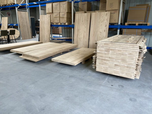 Aerts massief eiken, eettafel, onderstel naar keuze, A-keuze - Afbeelding 57