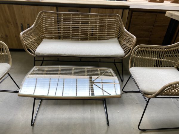 Monaco loungeset, 4-delig - Afbeelding 6