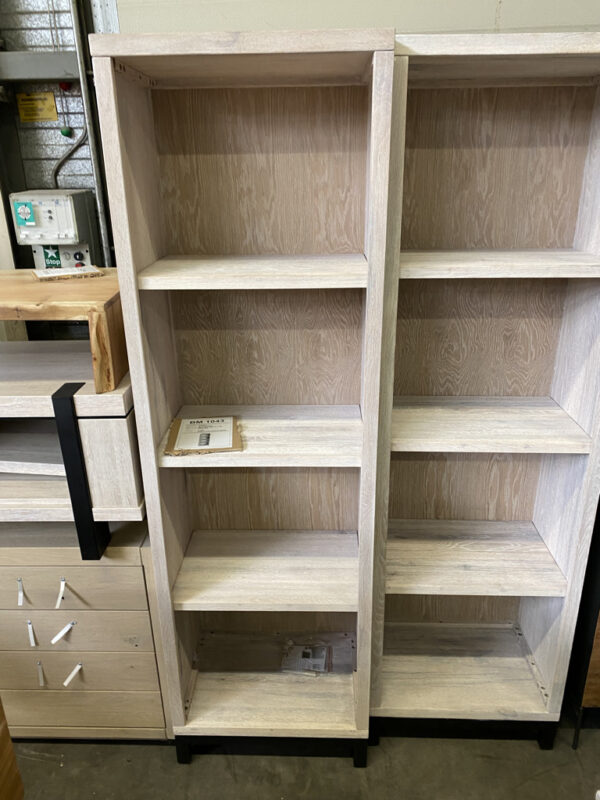 Boekenkast drift wood, vintage white - Afbeelding 2