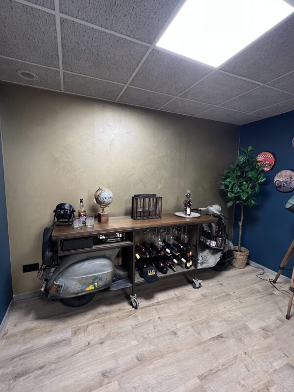 Urban scooter bar - wijnrek (nieuw) - Afbeelding 7