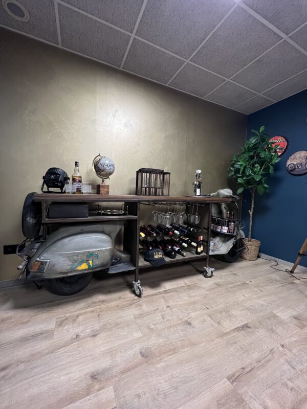 Urban scooter bar - wijnrek (nieuw) - Afbeelding 11