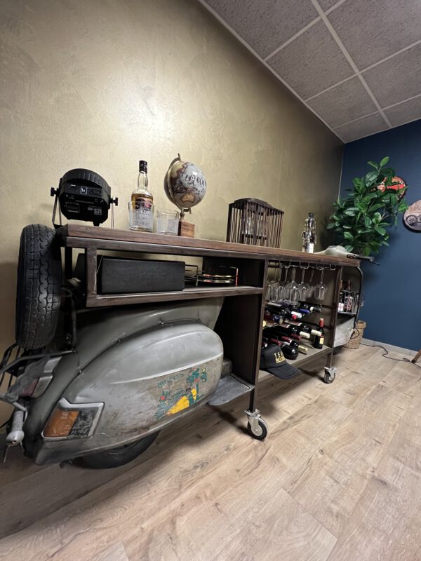 Urban scooter bar - wijnrek (nieuw) - Afbeelding 12