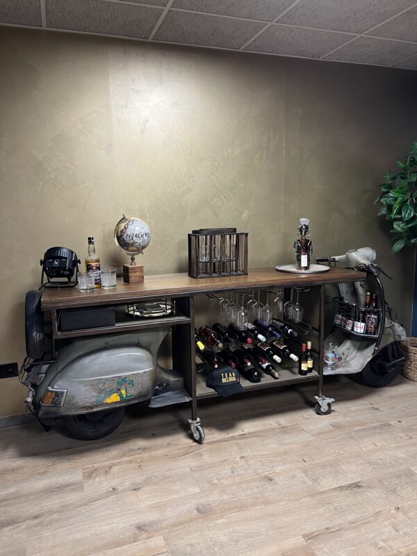 Urban scooter bar - wijnrek (nieuw) - Afbeelding 14