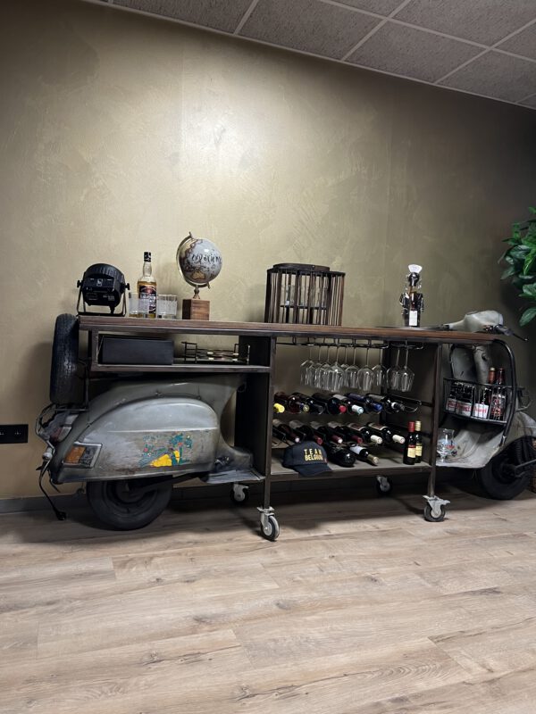 Urban scooter bar - wijnrek (nieuw) - Afbeelding 15