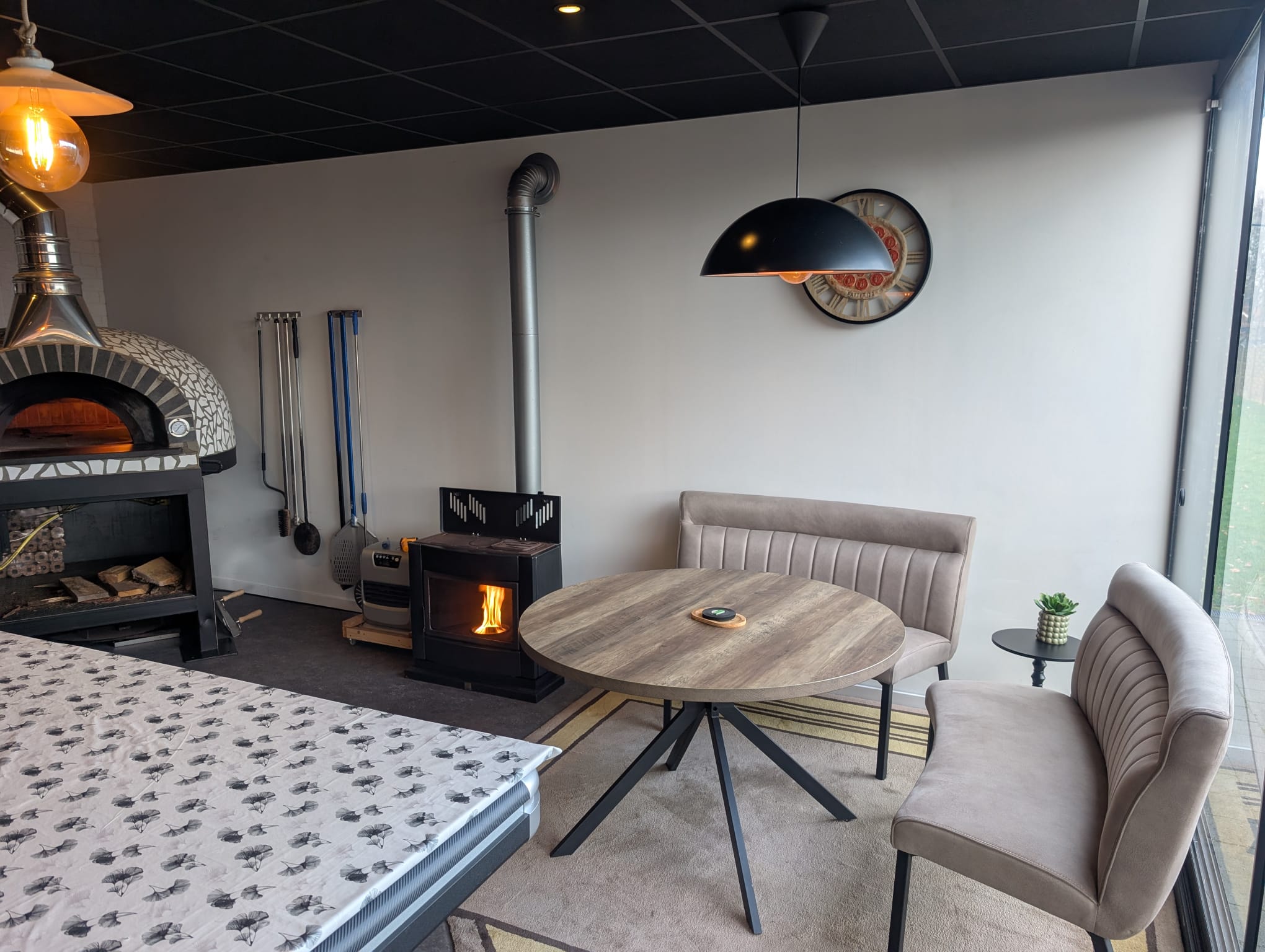 Ardennes eettafel rond, wild oak (nieuw, outlet) - Afbeelding 12