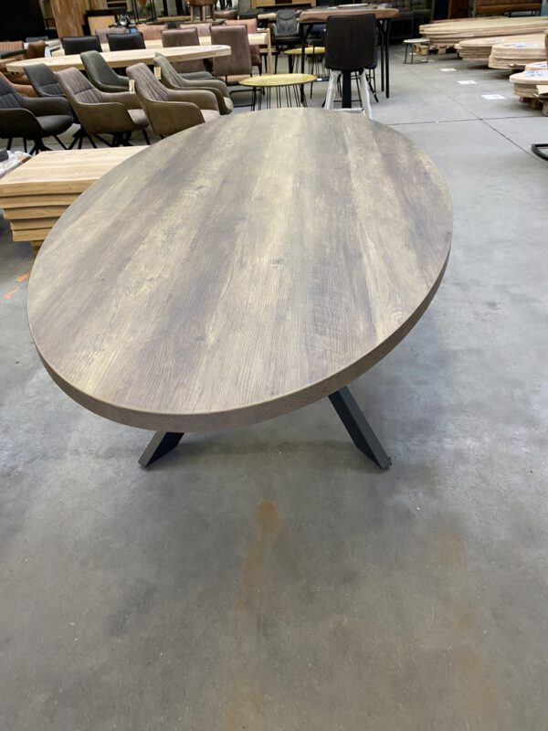 Ardennes eettafel ovaal, wild oak - Afbeelding 5
