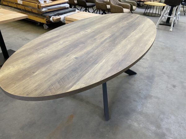 Ardennes eettafel ovaal, wild oak - Afbeelding 3