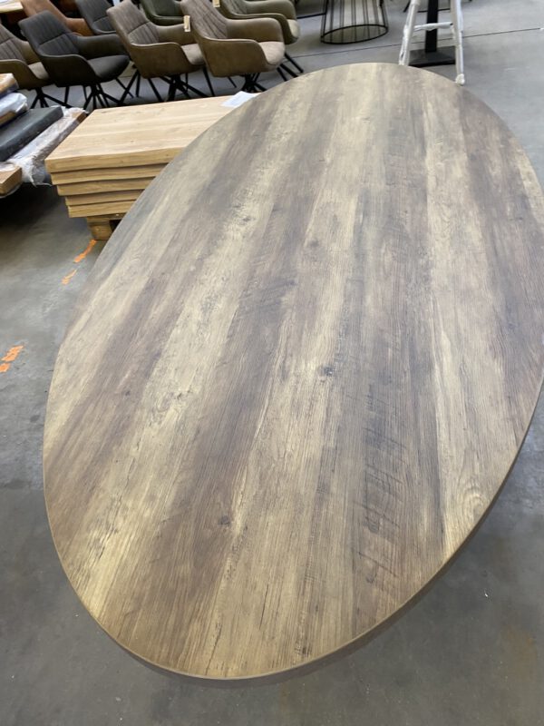 Ardennes eettafel ovaal, wild oak - Afbeelding 2