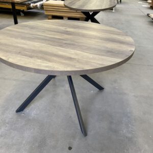 Ardennes eettafel rond, wild oak (nieuw, outlet)