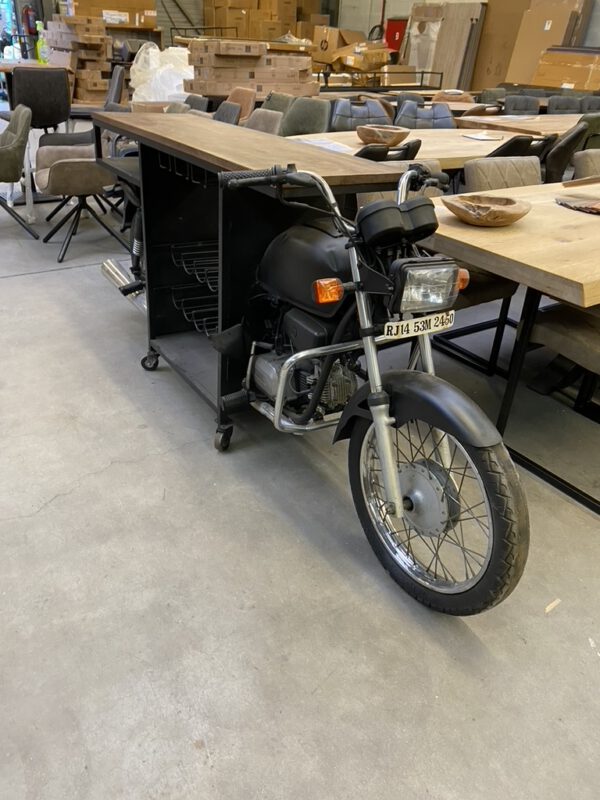 Rajdoot retro moto - wijnrek - Afbeelding 3