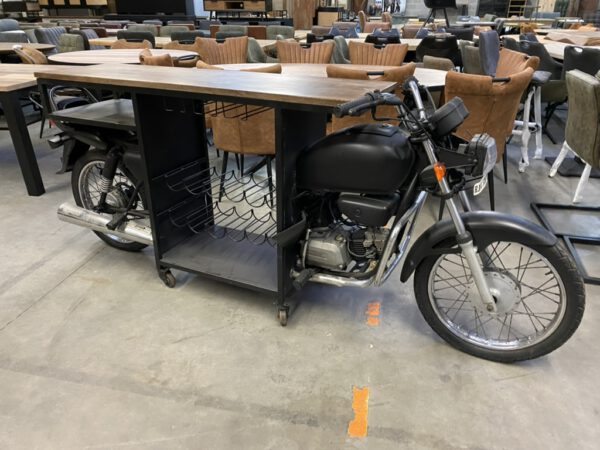 Rajdoot retro moto - wijnrek - Afbeelding 7