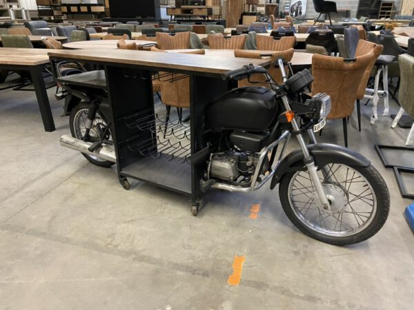 Rajdoot retro moto - wijnrek - Afbeelding 8