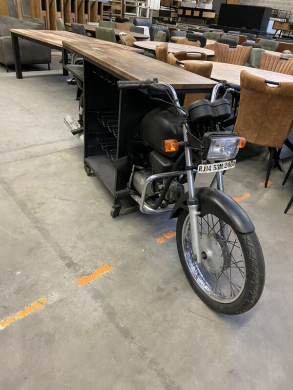 Rajdoot retro moto - wijnrek - Afbeelding 9