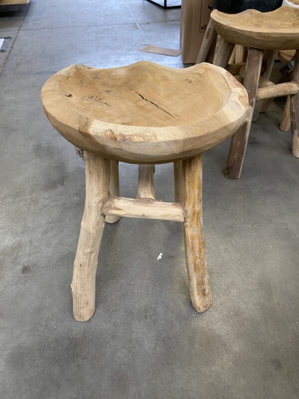 Decoratief krukje - Afbeelding 4