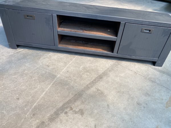 Tv-dressoir, antraciet - Afbeelding 2