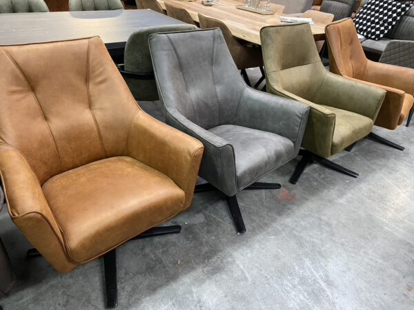 Fauteuil draaiend, drie kleuren - Afbeelding 2