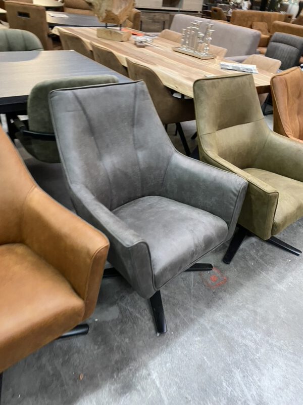 Fauteuil draaiend, drie kleuren - Afbeelding 3