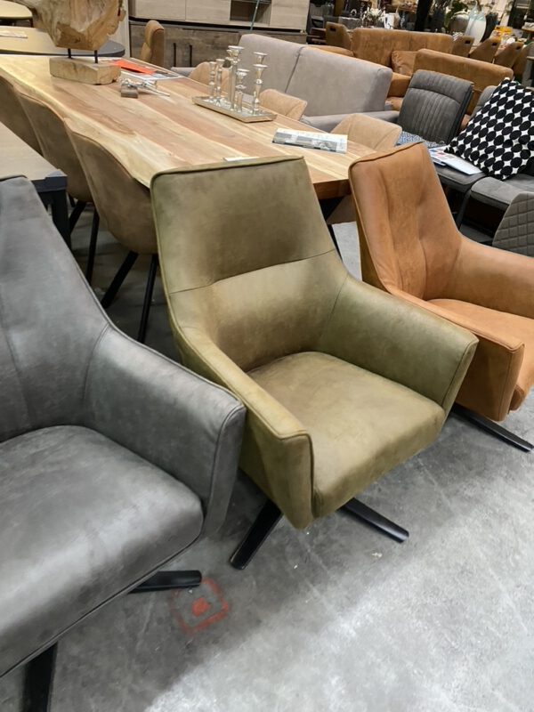 Fauteuil draaiend, drie kleuren - Afbeelding 4
