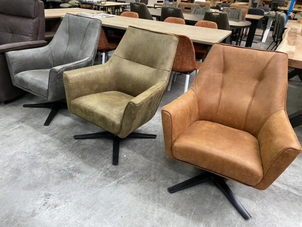 Fauteuil draaiend, drie kleuren - Afbeelding 6