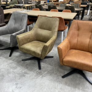 Fauteuil draaiend, drie kleuren