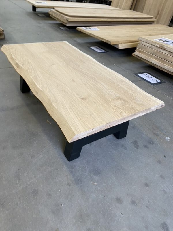 Aerts massief eiken salontafel - Afbeelding 3
