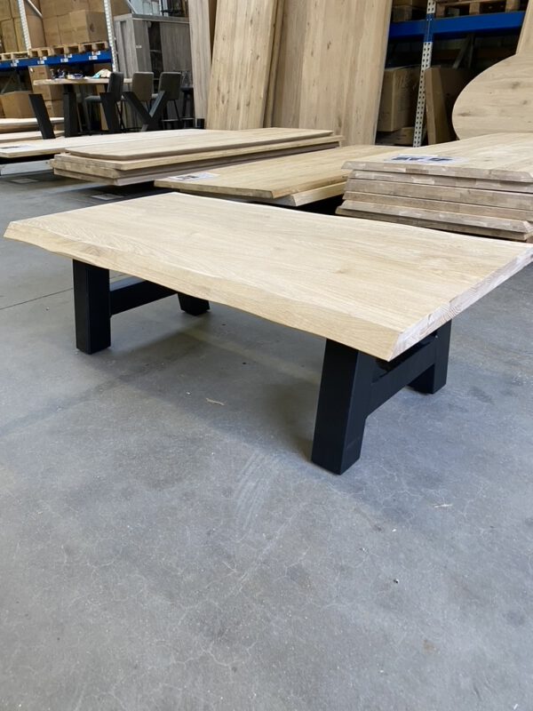 Aerts massief eiken salontafel - Afbeelding 2