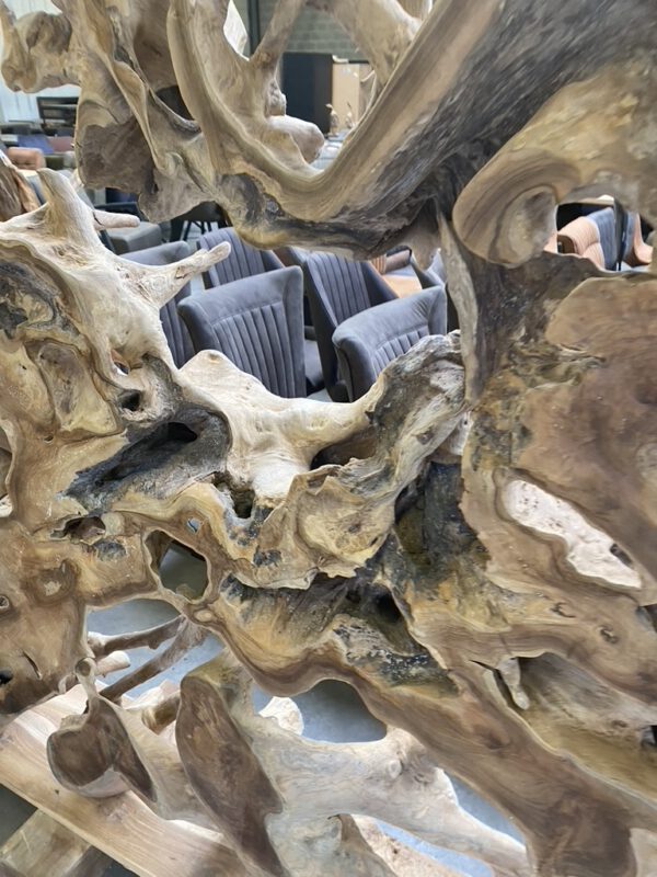 Houtsculptuur met kader - Afbeelding 4