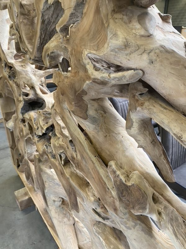 Houtsculptuur met kader - Afbeelding 3