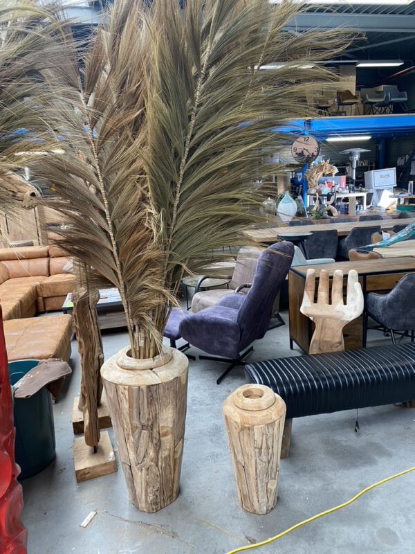 Rayung Gras Pluimen Naturel - Decoratieve Pluimen - Afbeelding 3